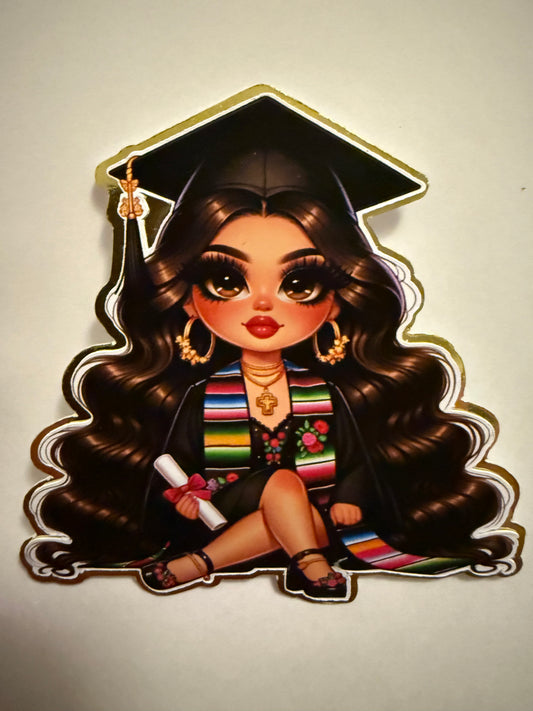 Grad Cut Out Graduation Leis Topper