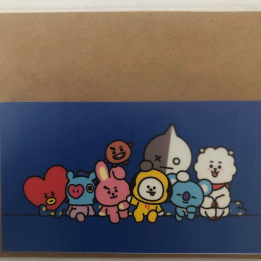 BT21 Group sticker