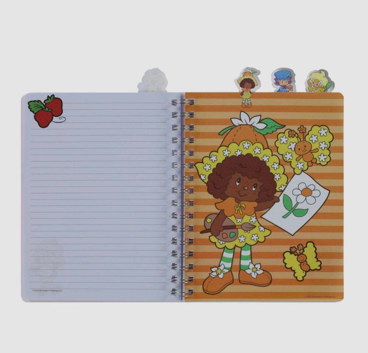 Strawberry Shortcake Tab Journal Notebook