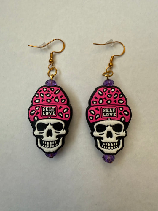 Halloween Self Love Earrings