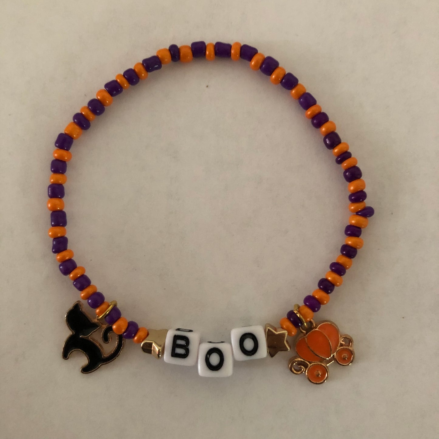 Halloween Spooky Boo Bracelet