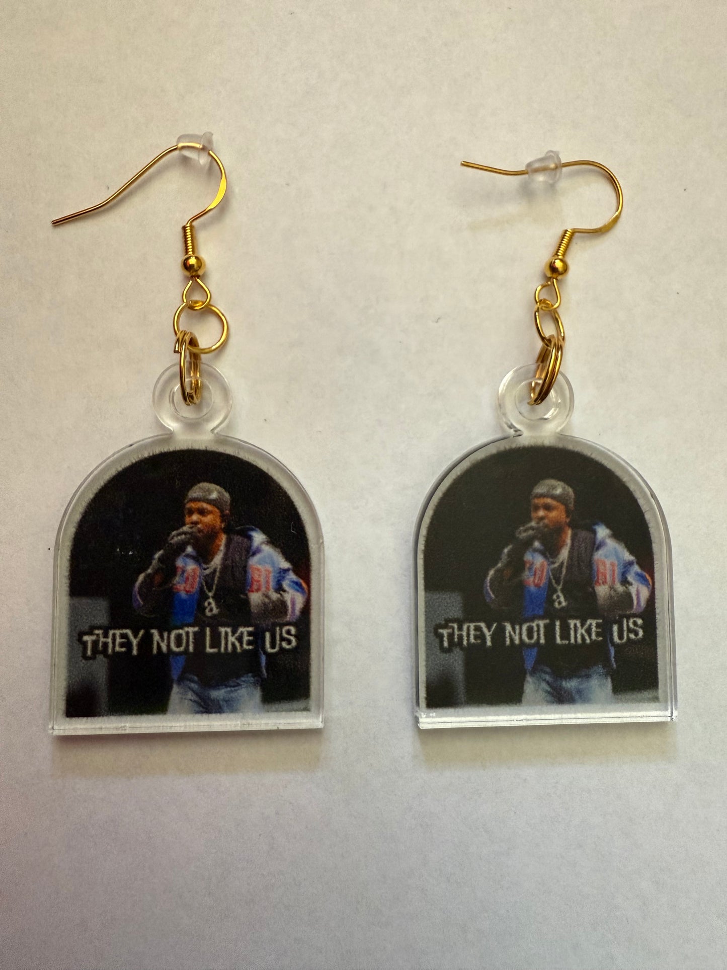They not like us Kendrick Lamar earrings