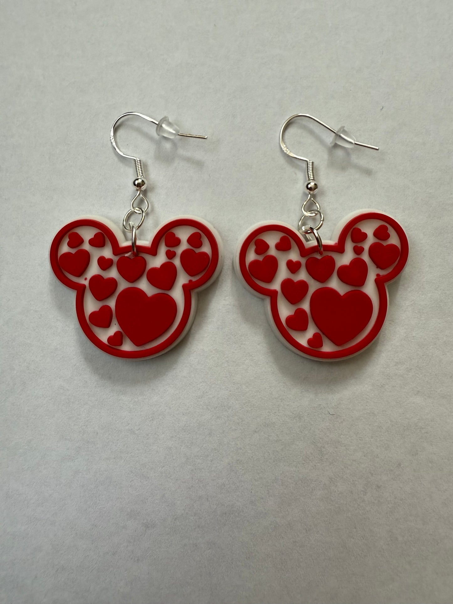 Mickey and Minnie Mouse Love earrings