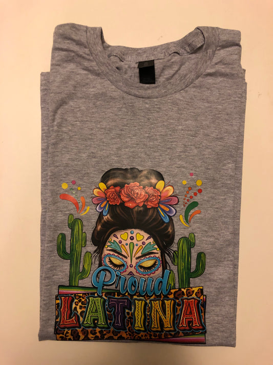 Proud Latina Unisex short-sleeve shirt