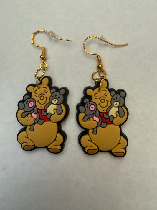 Winnie the Pooh earrings
