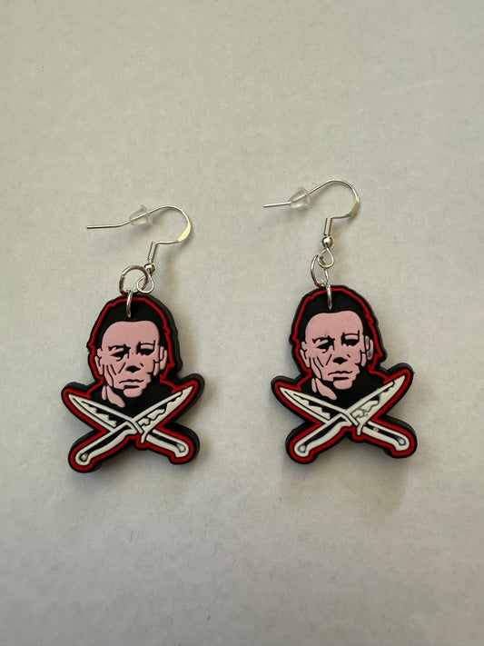 Halloween Michael Myers Earrings