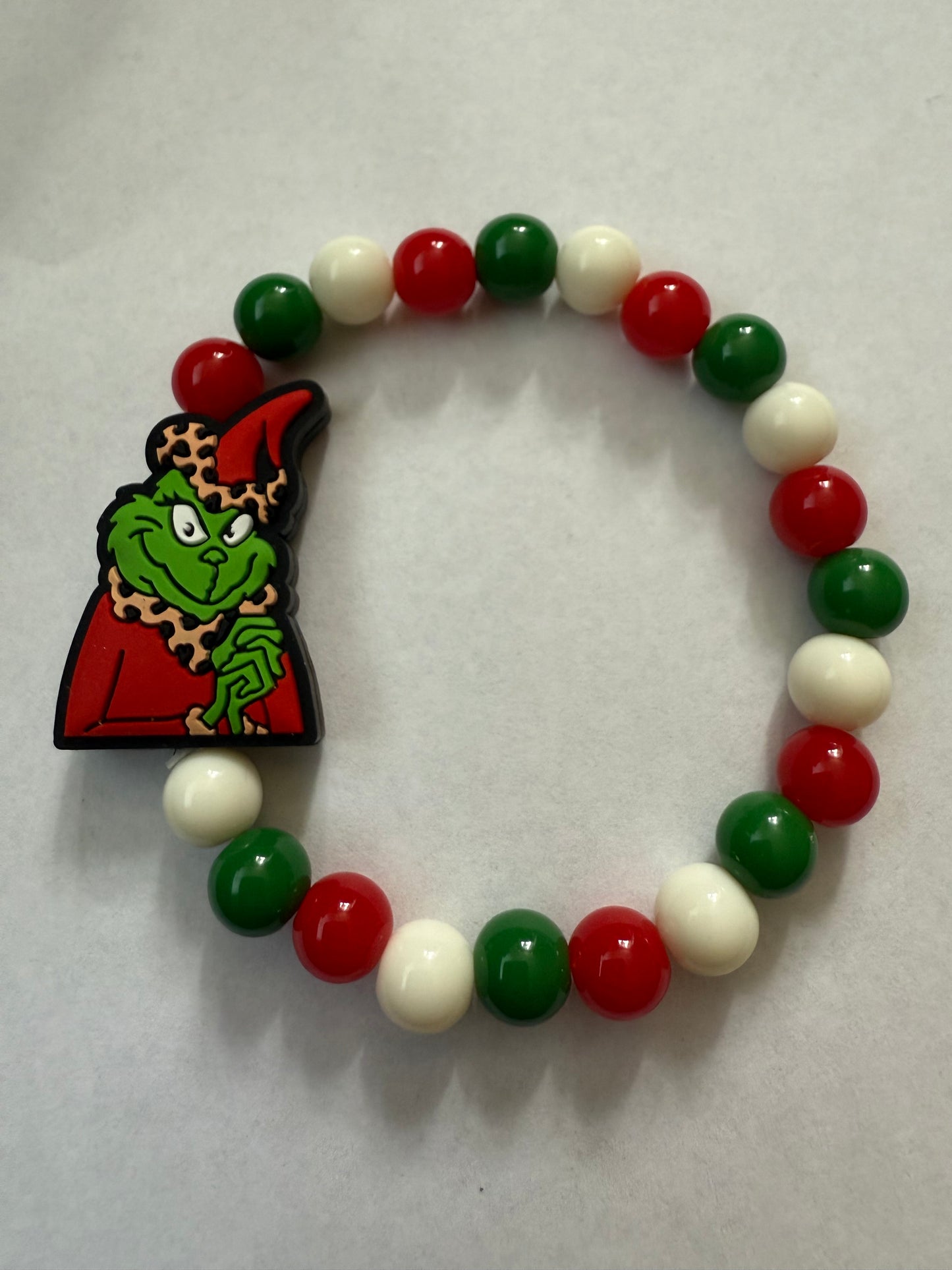 Christmas Grinch bracelet