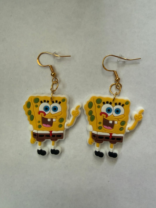 Sponge Bob earrings