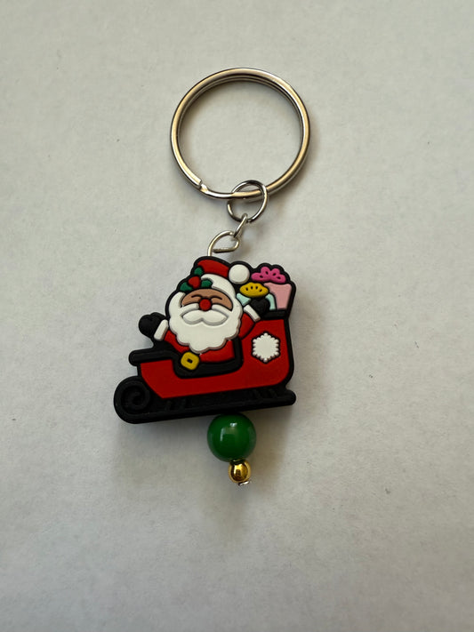 Christmas Santa Claus keychain