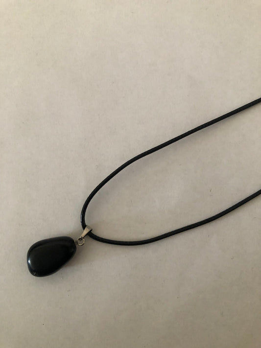 Crystal healing necklace