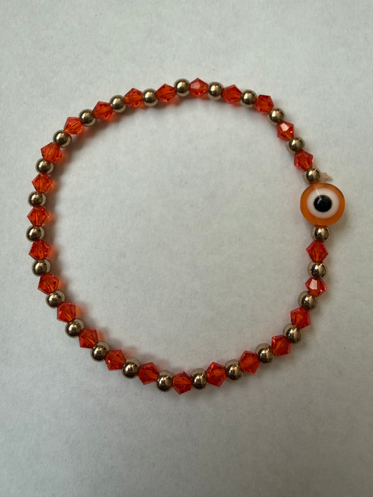 Evil eye bracelet