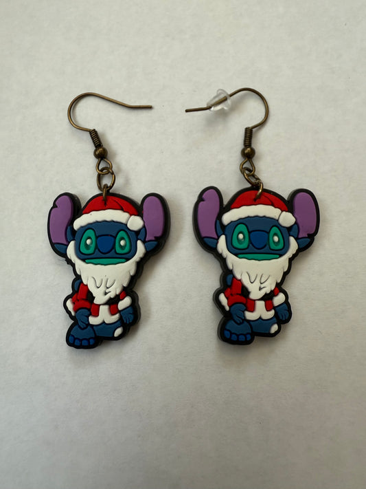 Christmas Stitch earrings