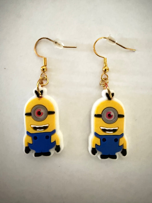 Minion earrings