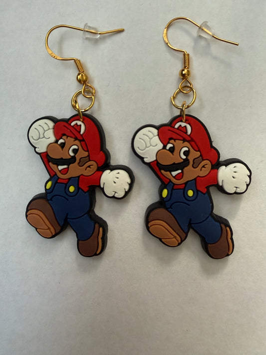 Super Mario Bros earrings