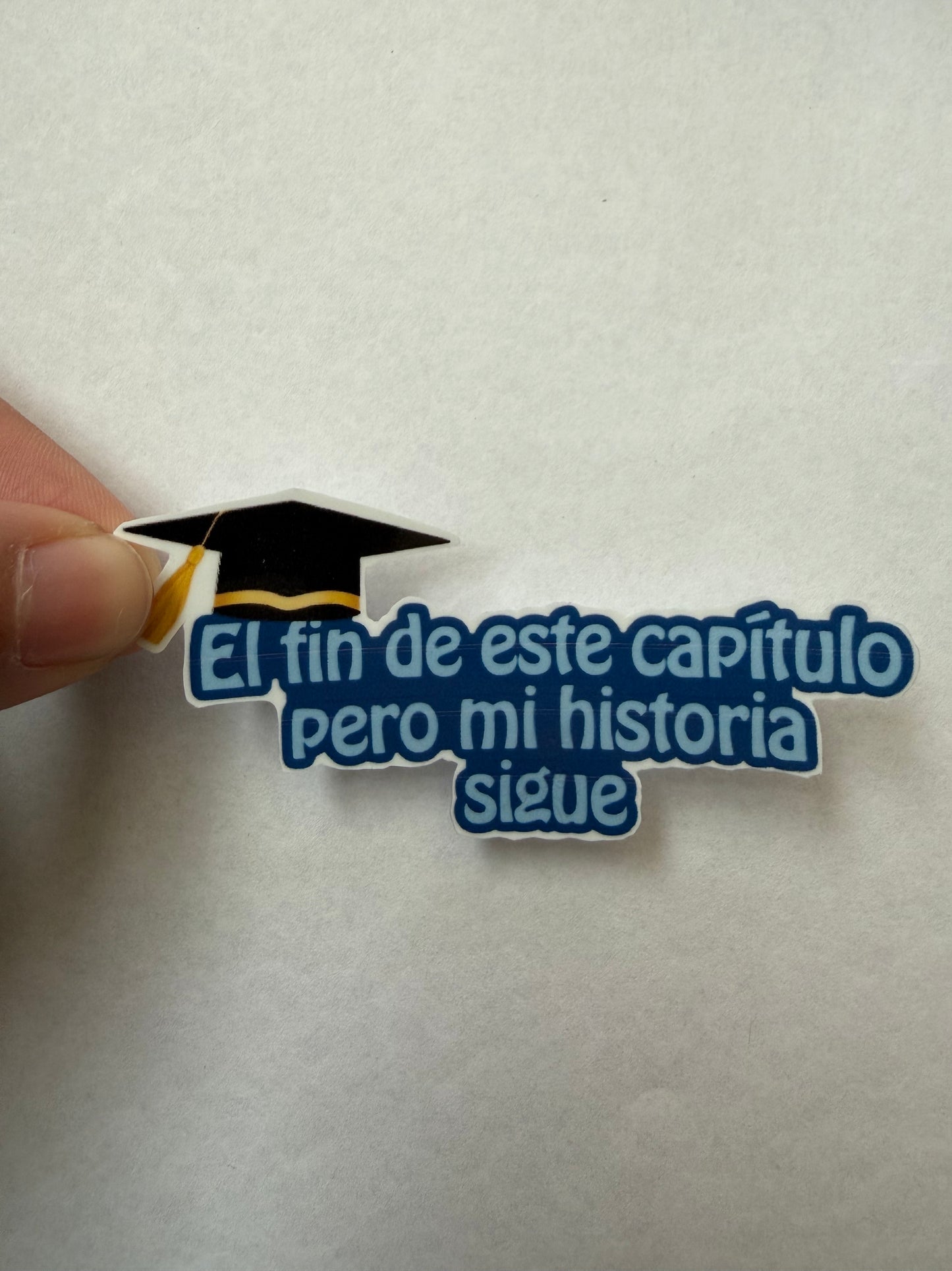 El fin de este capítulo pero mi historia sigue sticker