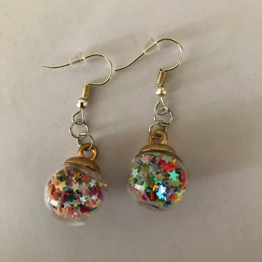 Colorful earrings