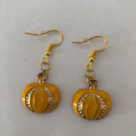 Halloween Pumpkin Spooky Earrings
