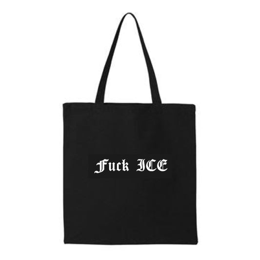 Fuck ICE tote bag
