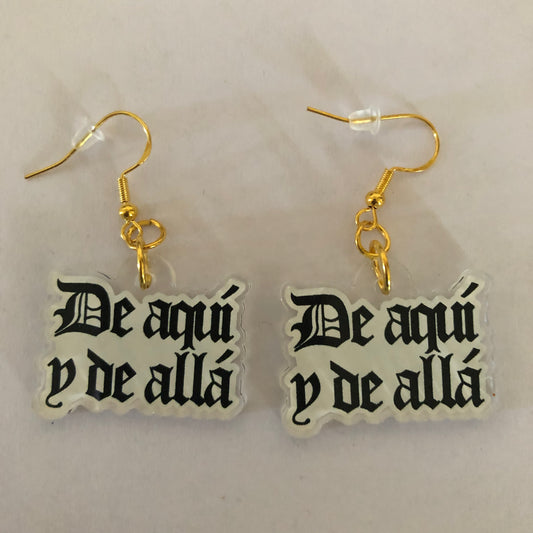 De aquí y de allá earrings