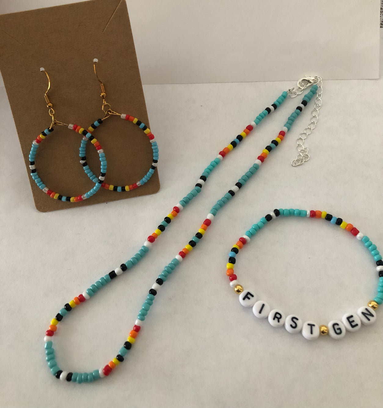 First gen empowering jewelry set
