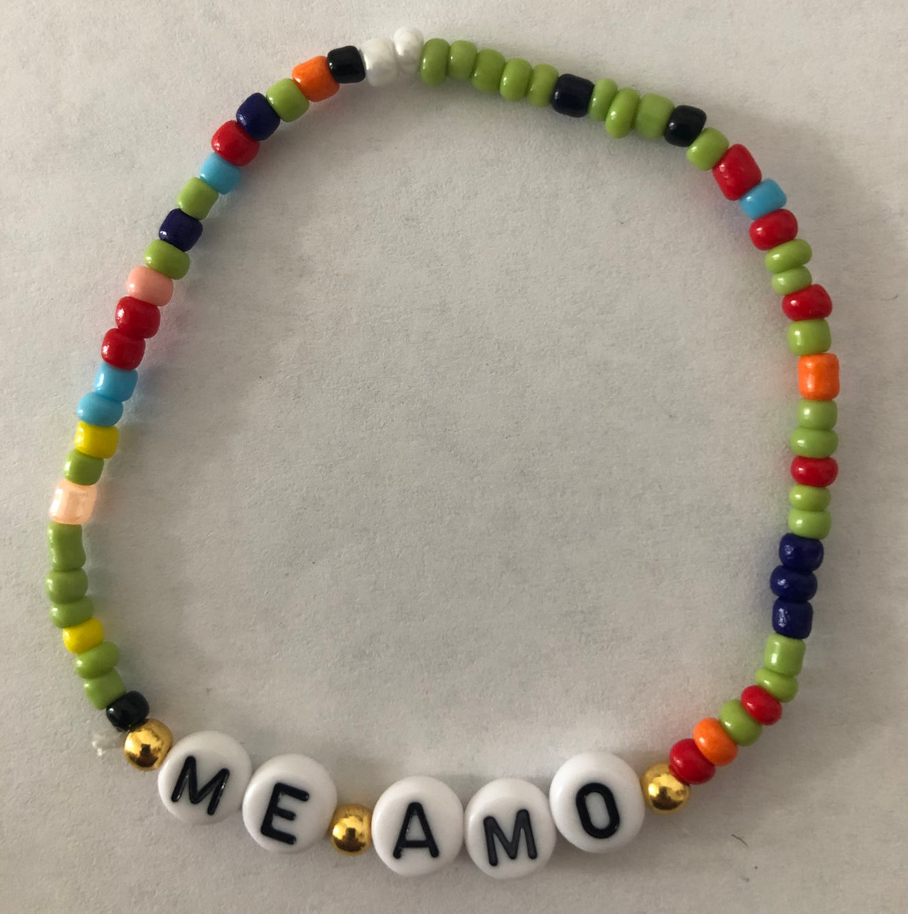 Me amo empowering bracelet
