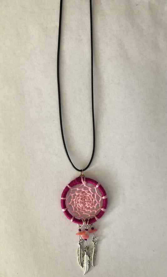 Dream catcher necklaces