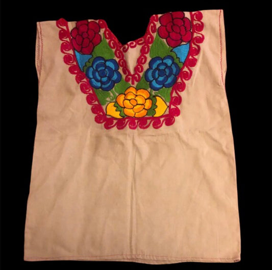 Mexican embroidered shirt Blusa bordada mexicana